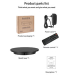 60cm Electric Rotating Display Stand Props Turntable, Load: 100kg, Plug-in Power, US Plug, 60cm, US Plug