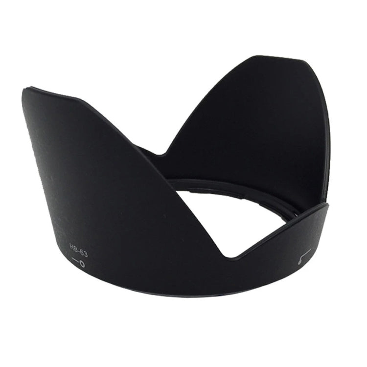 HB-63 Lens Hood Shade for Nikon 24-85mm f/3.5-4.5G ED VR Lens, HB-63