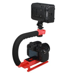 YELANGU S2-1 C-shaped  Video Handle DV Bracket Stabilizer for All SLR Cameras and Home DV Camera