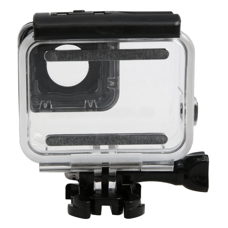 For GoPro HERO5 30m Waterproof PC & ABS Housing Protective Case + Touch Back Cover with Buckle Basic Mount & Long Screw, Backcover Size: 7 x 6 cm, Protective Case