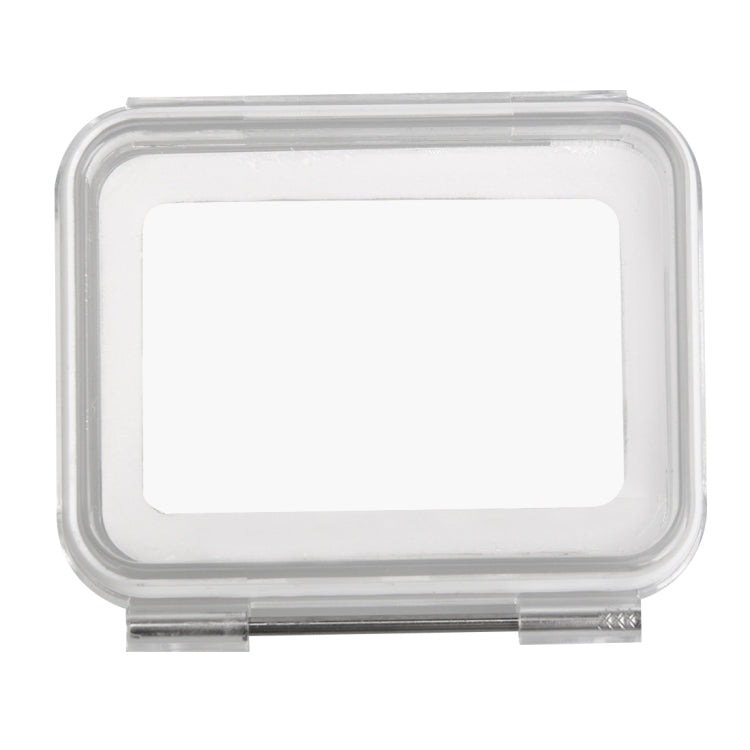 For GoPro HERO5 30m Waterproof PC & ABS Housing Protective Case + Touch Back Cover with Buckle Basic Mount & Long Screw, Backcover Size: 7 x 6 cm, Protective Case