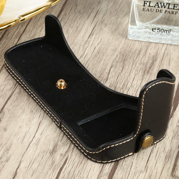 1/4 inch Thread PU Leather Camera Half Case Base for Canon EOS 77D / 800D, For Canon  EOS 77D, For Canon EOS 77D