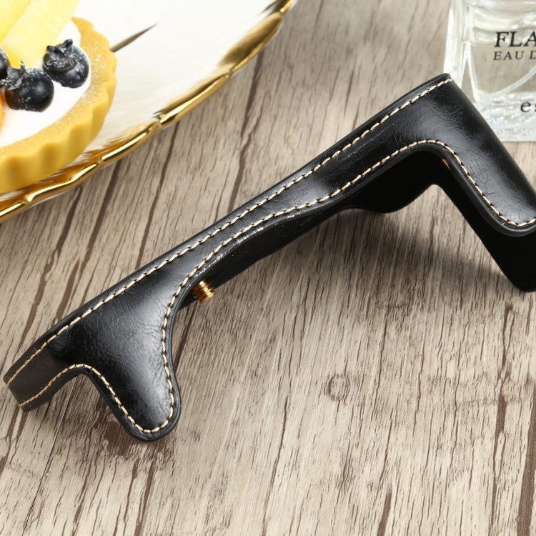 1/4 inch Thread PU Leather Camera Half Case Base for Canon EOS 77D / 800D, For Canon  EOS 77D, For Canon EOS 77D