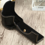 1/4 inch Thread PU Leather Camera Half Case Base for Sony ILCE-7C/A7C, For Sony ILCE-7C/A7C