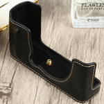 1/4 inch Thread PU Leather Camera Half Case Base for FUJIFILM XE4, For FUJIFILM XE4