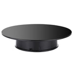 25cm 360 Degree Electric Rotating Mirror Surface Turntable Display Stand Video Shooting Props Turntable for Photography, Load 3kg, Powered by Battery, 25cm Mirror/Powered by Battery(B), 25cm Mirror/Powered by Battery(W), 25cm Mirror/Powered by Battery(WB)
