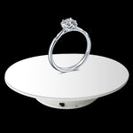 25cm 360 Degree Electric Rotating Mirror Surface Turntable Display Stand Video Shooting Props Turntable for Photography, Load 3kg, Powered by Battery, 25cm Mirror/Powered by Battery(B), 25cm Mirror/Powered by Battery(W), 25cm Mirror/Powered by Battery(WB)