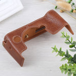 1/4 inch Thread Litchi Texture PU Leather Camera Half Case Base for FUJIFILM X-T4, For FUJIFILM X-T4 Litchi