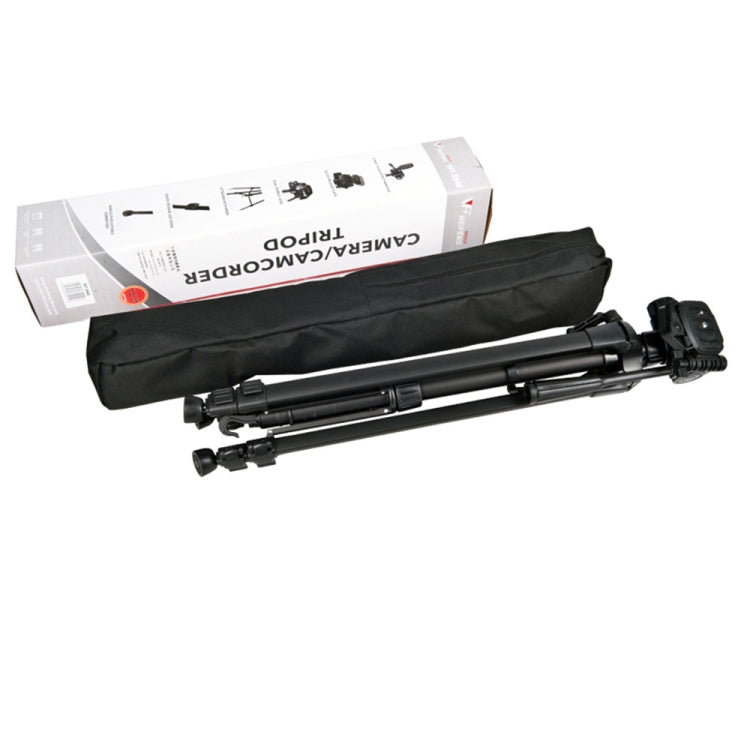 WeiFeng WT-3560 3-Section Folding Legs Live Broadcast Aluminum Alloy Tripod Mount, WT-3560