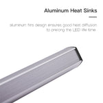 LUXCeO Q508A 8 Color Photo LED Stick Video Light Waterproof Handheld LED Fill Light Flash Lighting Lamp with Remote Control, Q508A