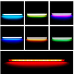 LUXCeO Q508A 8 Color Photo LED Stick Video Light Waterproof Handheld LED Fill Light Flash Lighting Lamp with Remote Control, Q508A