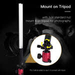 LUXCeO Q508A 8 Color Photo LED Stick Video Light Waterproof Handheld LED Fill Light Flash Lighting Lamp with Remote Control, Q508A