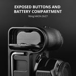 YELANGU CL7 Camera Expansion Board Base L Plate for Nikon Z6 / Z7, CL7 for Nikon Z6