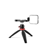 YELANGU CL9-A Camera Expansion Board Base L Plate Kit with LED Light + Tripod + Ball-head for Canon G7X2/ G7X3, CL9-A for Canon G7X2