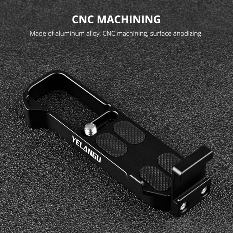 YELANGU CL9-A Camera Expansion Board Base L Plate Kit with LED Light + Tripod + Ball-head for Canon G7X2/ G7X3, CL9-A for Canon G7X2