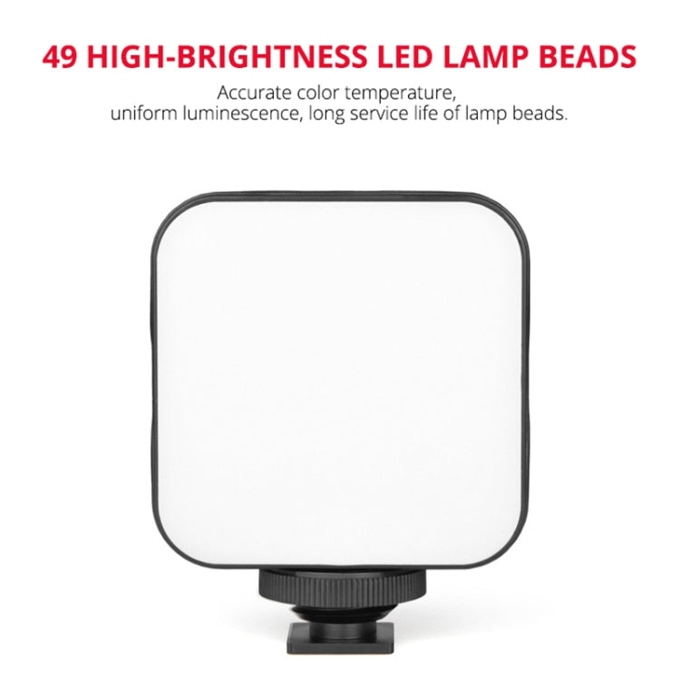 YELANGU CL9-A Camera Expansion Board Base L Plate Kit with LED Light + Tripod + Ball-head for Canon G7X2/ G7X3, CL9-A for Canon G7X2