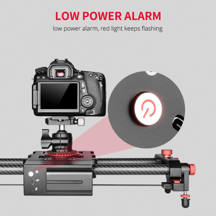 YELANGU L80TC 80cm Electrical Slide Rail Track with 2.4GHz Remote Control for SLR Cameras / Video Cameras, L80TC 80cm