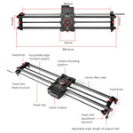 YELANGU L80TC 80cm Electrical Slide Rail Track with 2.4GHz Remote Control for SLR Cameras / Video Cameras, L80TC 80cm