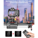 YELANGU L80TC 80cm Electrical Slide Rail Track with 2.4GHz Remote Control for SLR Cameras / Video Cameras, L80TC 80cm