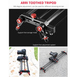 YELANGU L80TC 80cm Electrical Slide Rail Track with 2.4GHz Remote Control for SLR Cameras / Video Cameras, L80TC 80cm