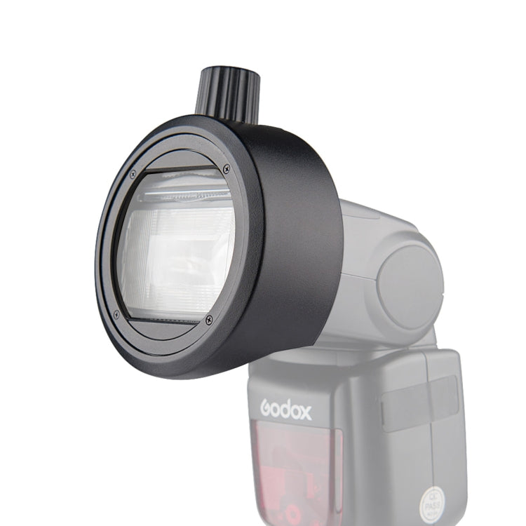 Godox S-R1 Flash Speedlite Round Shape Adapter for Godox TT685 / V860II / V350 / TT600, S-R1