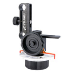 YELANGU F0 Camera Follow Focus with Gear Ring Belt for Canon / Nikon / Video Cameras / DSLR Cameras, F0 (Orange), F0 (Blue), F0 (Red)