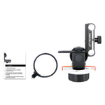 YELANGU F0 Camera Follow Focus with Gear Ring Belt for Canon / Nikon / Video Cameras / DSLR Cameras, F0 (Orange), F0 (Blue), F0 (Red)