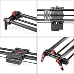 YELANGU L60TC 60cm Electrical Slide Rail Track with 2.4GHz Remote Control for SLR Cameras / Video Cameras, L60TC 60cm