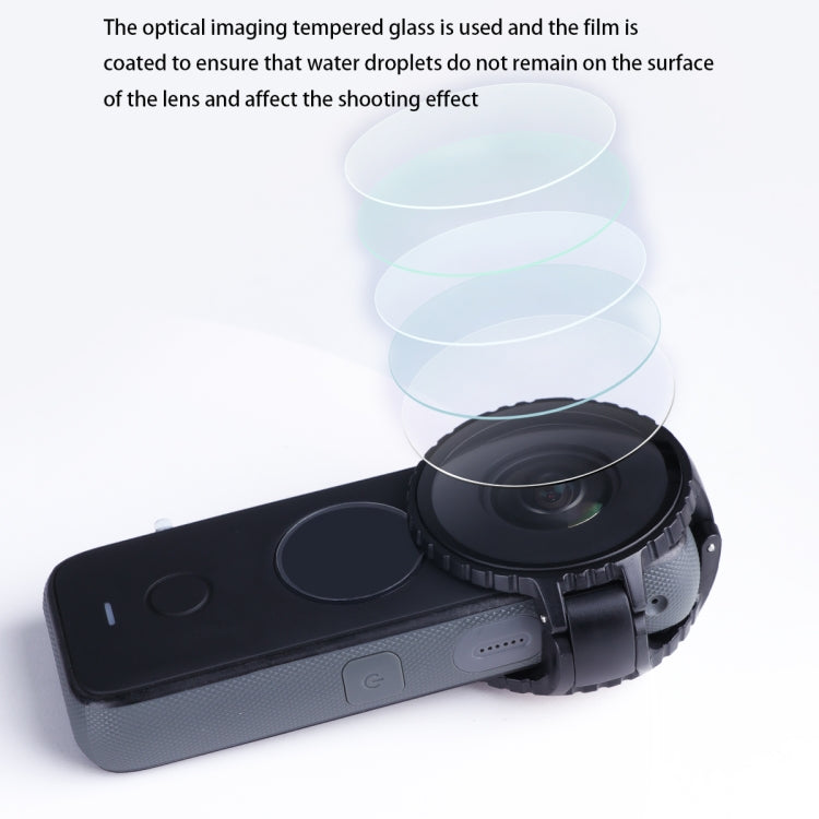 Lens Guard Protective Glass Cover for Insta360 One X2, For Insta360 One X2