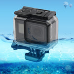 45m Waterproof Housing Protective Case + Touch Screen Back Cover for GoPro NEW HERO /HERO6 /5, with Buckle Basic Mount & Screw, No Need to Remove Lens, Touch Screen (Transparent)