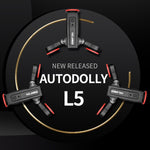 YELANGU L5 Electric Track Slider 3-Wheel Rolling Dolly Car, Load: 3kg, L5 Dolly Car