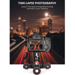 YELANGU L5 Electric Track Slider 3-Wheel Rolling Dolly Car, Load: 3kg, L5 Dolly Car