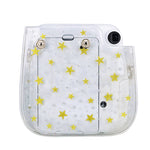 Stars Crystal PVC Hard Case Camera Bag with Shoulder Strap for FUJIFILM Instax Mini 11, Transparent