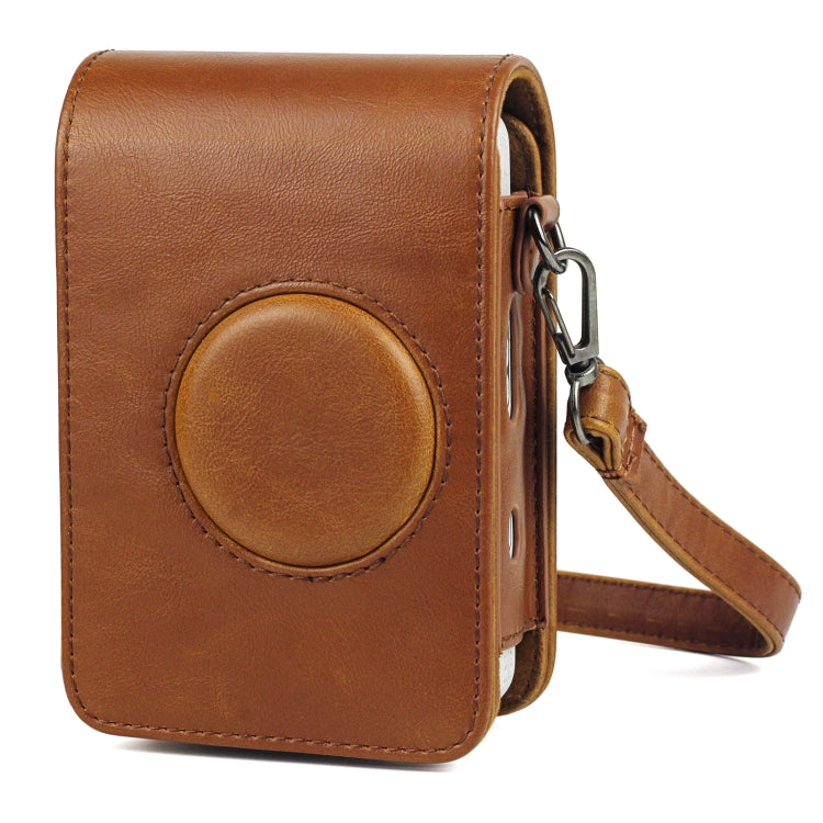 Full Body Camera Retro PU Leather Case Bag with Strap for FUJIFILM instax mini Liplay, For FUJIFILM instax mini Liplay