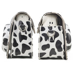 Milk Cow Full Body PU Leather Case Camera  Bag with Strap for FUJIFILM instax mini 7+, Milk Cow