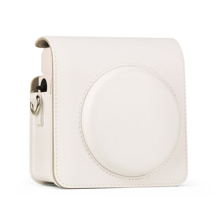 حافظة كاميرا جلدية PU كاملة الجسم مع حزام لكاميرا FUJIFILM instax Square SQ1