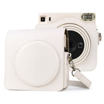 Full Body PU Leather Case Camera  Bag with Strap for FUJIFILM instax Square SQ1
