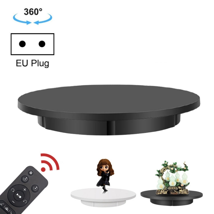 42cm Electric Rotating Display Stand Video Shooting Props Turntable, Load: 100kg, Plug-in Power, EU Plug, 42cm, EU Plug