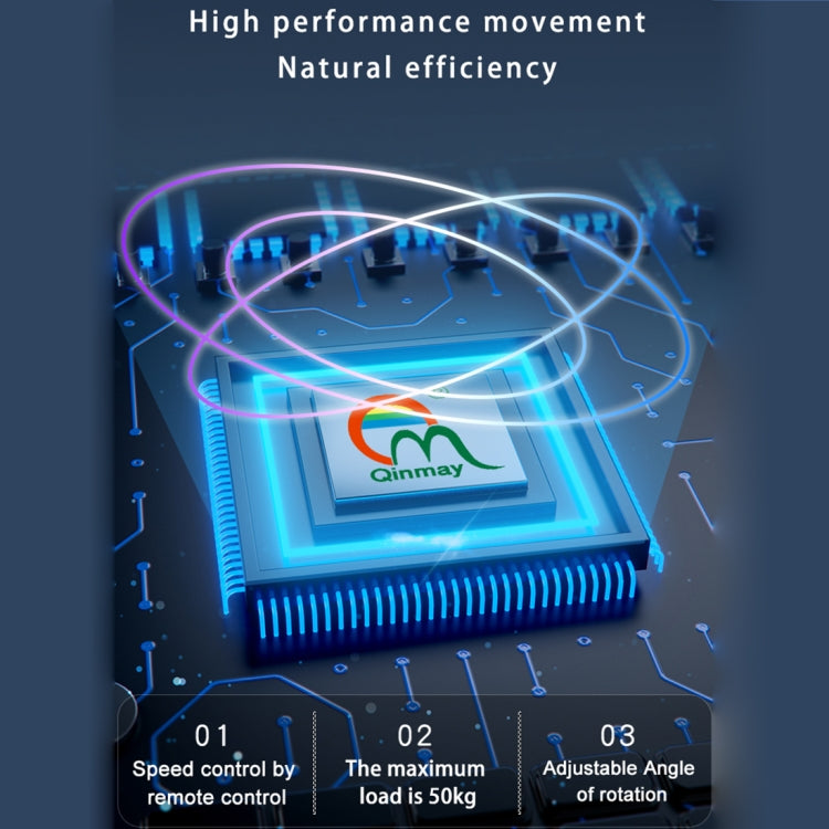 42cm Electric Rotating Display Stand Video Shooting Props Turntable, Load: 100kg, Plug-in Power, EU Plug, 42cm, EU Plug