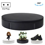 22cm Electric Rotating Display Stand Video Shooting Props Turntable, Load: 50kg, EU Plug, 22cm, EU Plug