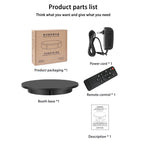 60cm Electric Rotating Display Stand Props Turntable, Load: 100kg, Plug-in Power, UK Plug, 60cm, UK Plug