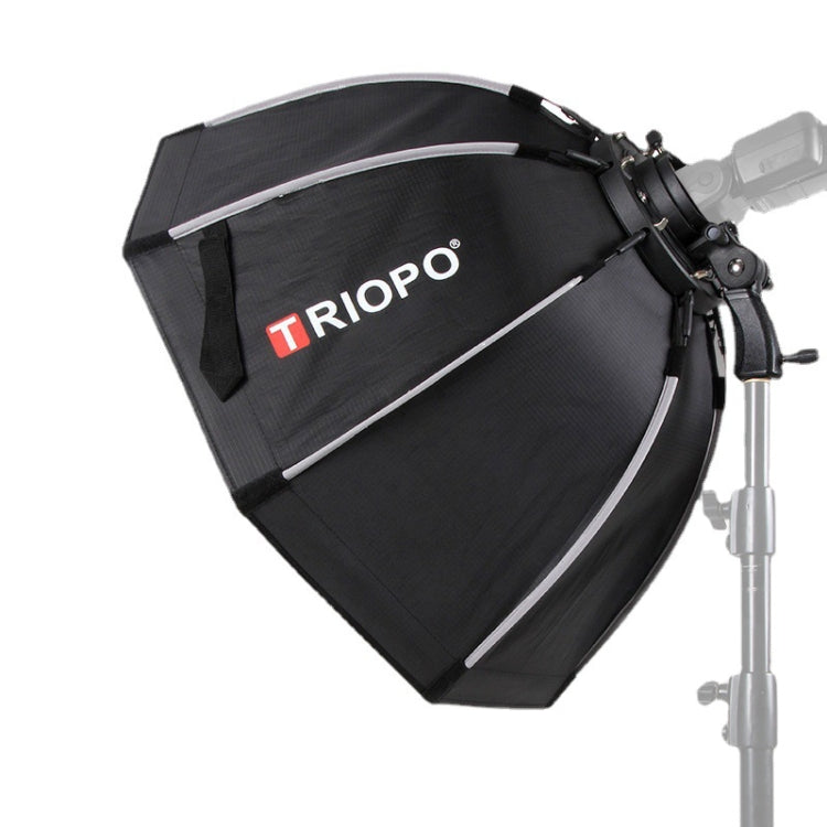 TRIOPO KS2-55 55cm Fast Loading Speedlite Flash Octagon Parabolic Softbox Diffuser, KS2-55
