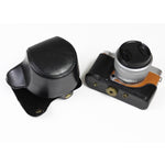 PU Leather Camera Full Body Case Bag with Strap for FUJIFILM X-A7 / X-A20 (15-55mm Lens), For FUJI X-A7