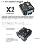 Godox X2T-O E-TTL II Bluetooth Wireless Flash Trigger for Panasonic / Olympus, X2T-O for Panasonic / Olympus