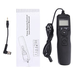 RST-7004 LCD Screen Time Lapse Intervalometer Shutter Release Digital Timer Remote Controller with N8 Cable for NIKON D3X/D3/D700/D300/D2X/D2H/D200/D1H/D1X/D800 Camera, RST-7004