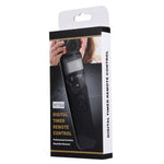 RST-7004 LCD Screen Time Lapse Intervalometer Shutter Release Digital Timer Remote Controller with N8 Cable for NIKON D3X/D3/D700/D300/D2X/D2H/D200/D1H/D1X/D800 Camera, RST-7004