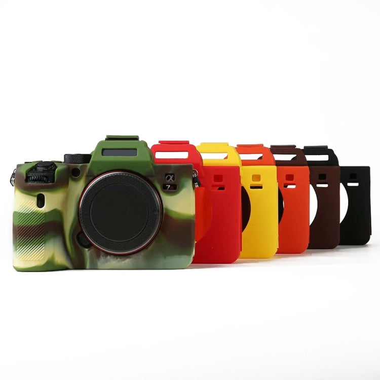 For Sony A7R4 Soft Silicone Protective Case, For Sony A7R4