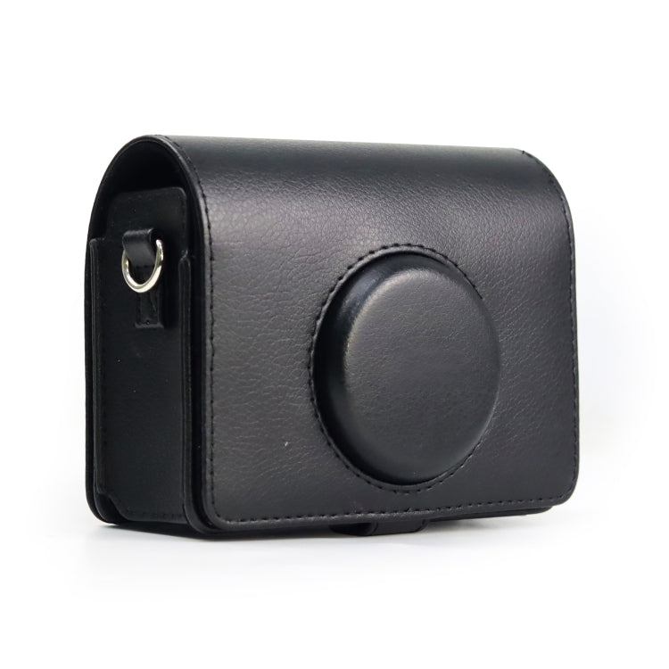 Retro Full Body Camera PU Leather Case Bag with Strap for FUJIFILM instax mini Evo, For FUJIFILM instax mini Evo Retro