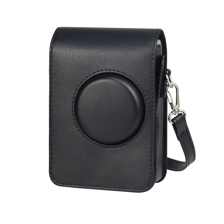 Vertical Full Body Camera PU Leather Case Bag with Strap for FUJIFILM instax mini Evo, For FUJIFILM instax mini Evo Vertical