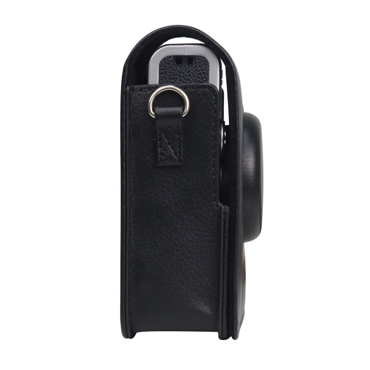 Vertical Full Body Camera PU Leather Case Bag with Strap for FUJIFILM instax mini Evo, For FUJIFILM instax mini Evo Vertical